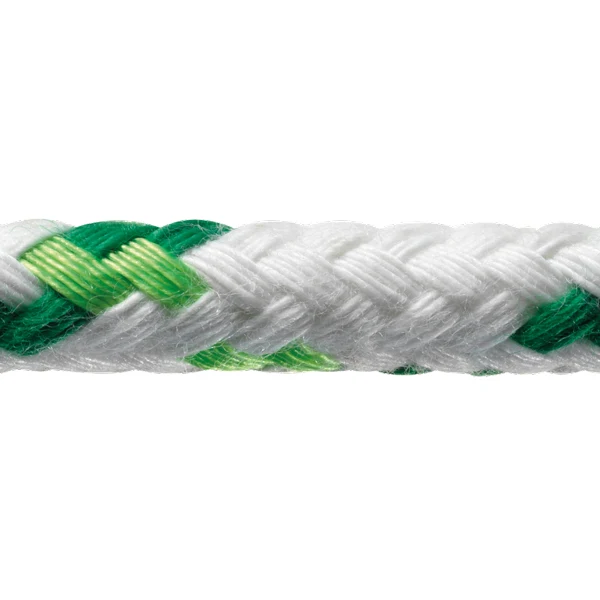 Robline, Neptun 500 8mm Hvit/Grønn 150m, Bruddstyrke 1200 kg