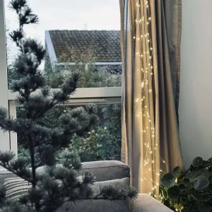 Lyskjede hengende med 160 LED-lys
