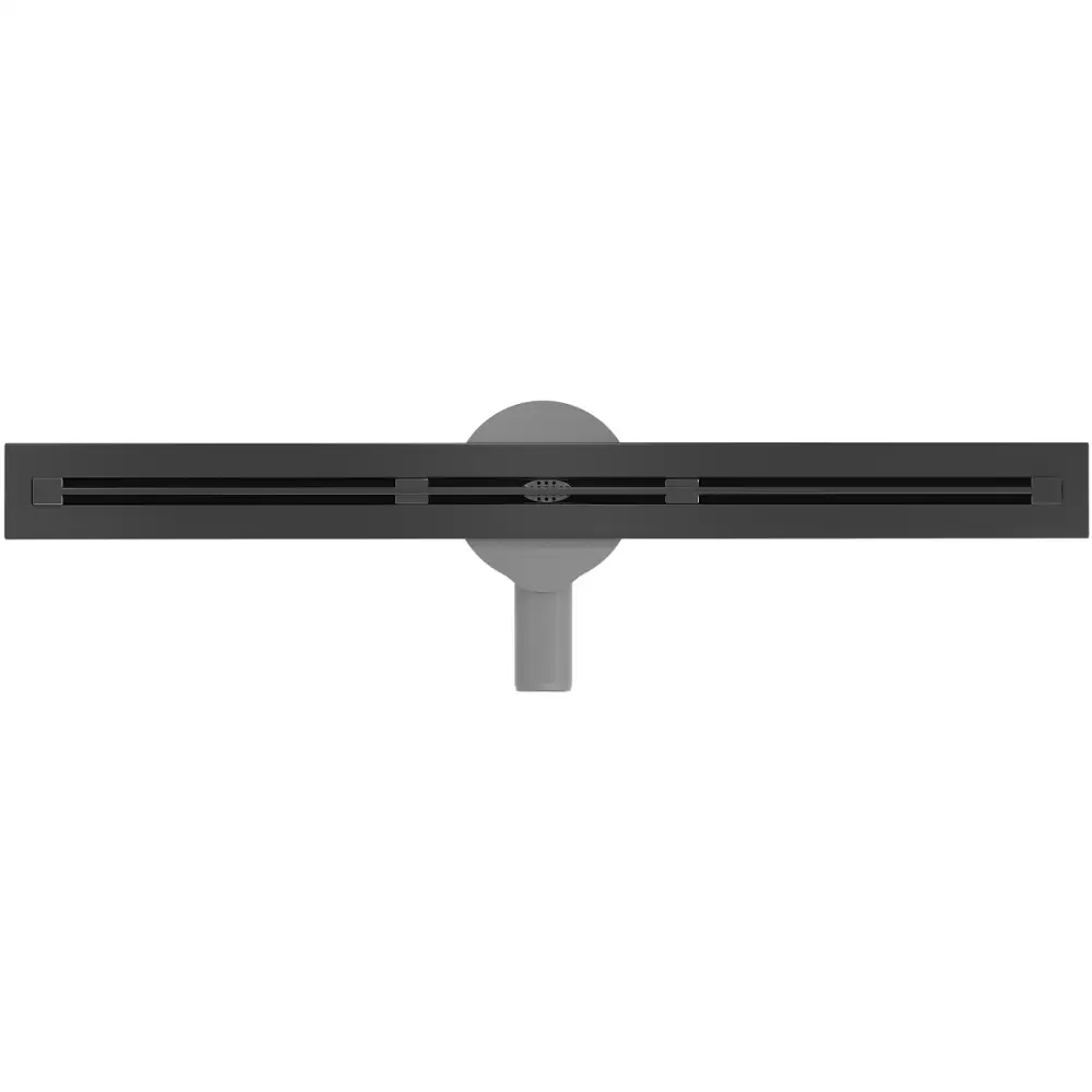 Mexen Flat 360° Super Slim roterbar linjeavløp 50 cm, svart