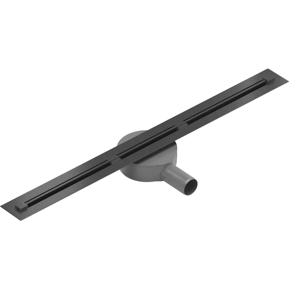 Mexen Flat 360° Super Slim roterbar linjeavløp 50 cm, svart