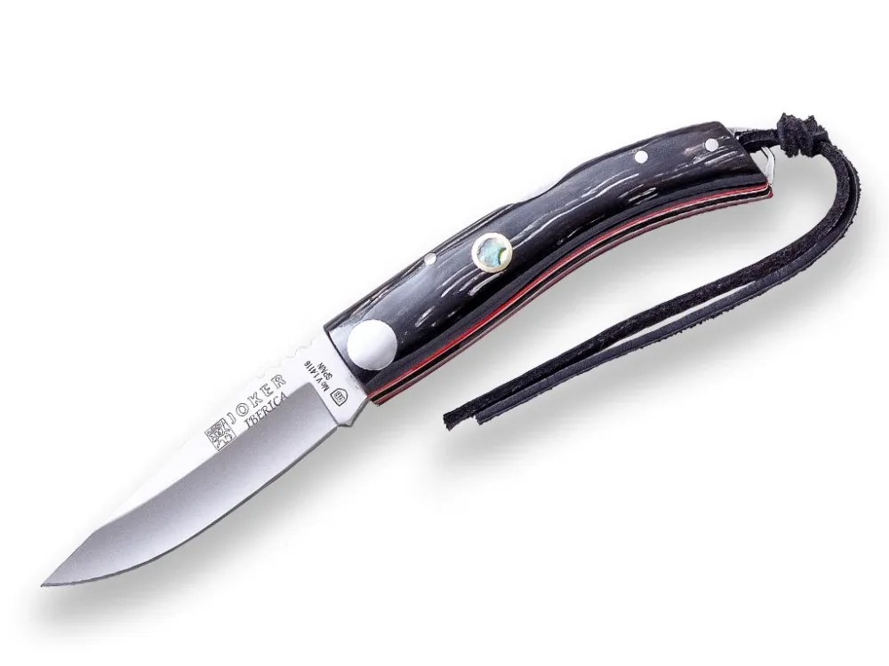 Iberica Foldekniv I Bøffelhorn - Joker