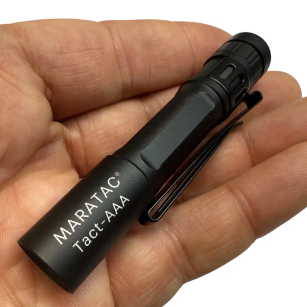 CountyComm Maratac® : TAC-AAA Tactical Light (Powerful. Reliable. No-Nonsense.)