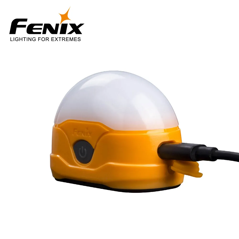 FENIX CL20R ORANGE CAMPINGLYKT 300LM OPPLADBAR