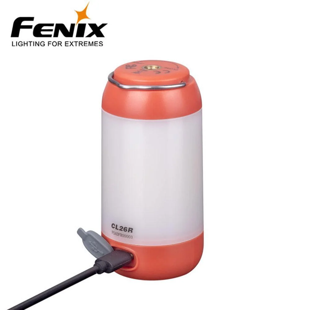 FENIX CL26R RØD CAMPINGLYKT