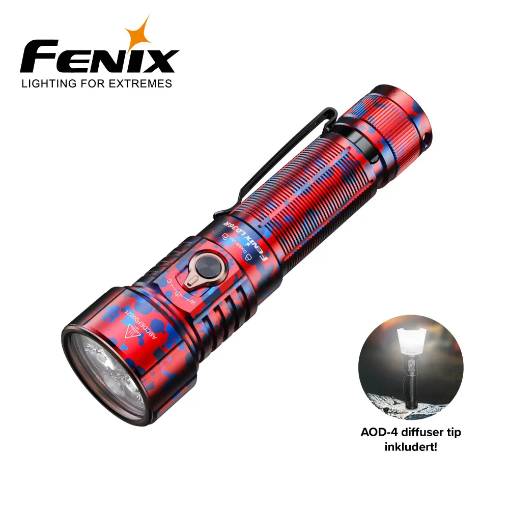 FENIX LD36R LYKT FLAME CAMO 3600LM MULTICOLOR