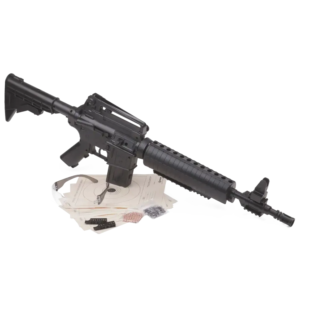 Crosman M4-177 - 4.5mm Pumpe Luftgevær - Pakkesett