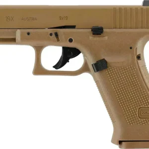 Glock 19X Coyote - 4.5mm Luftpistol med Blowback