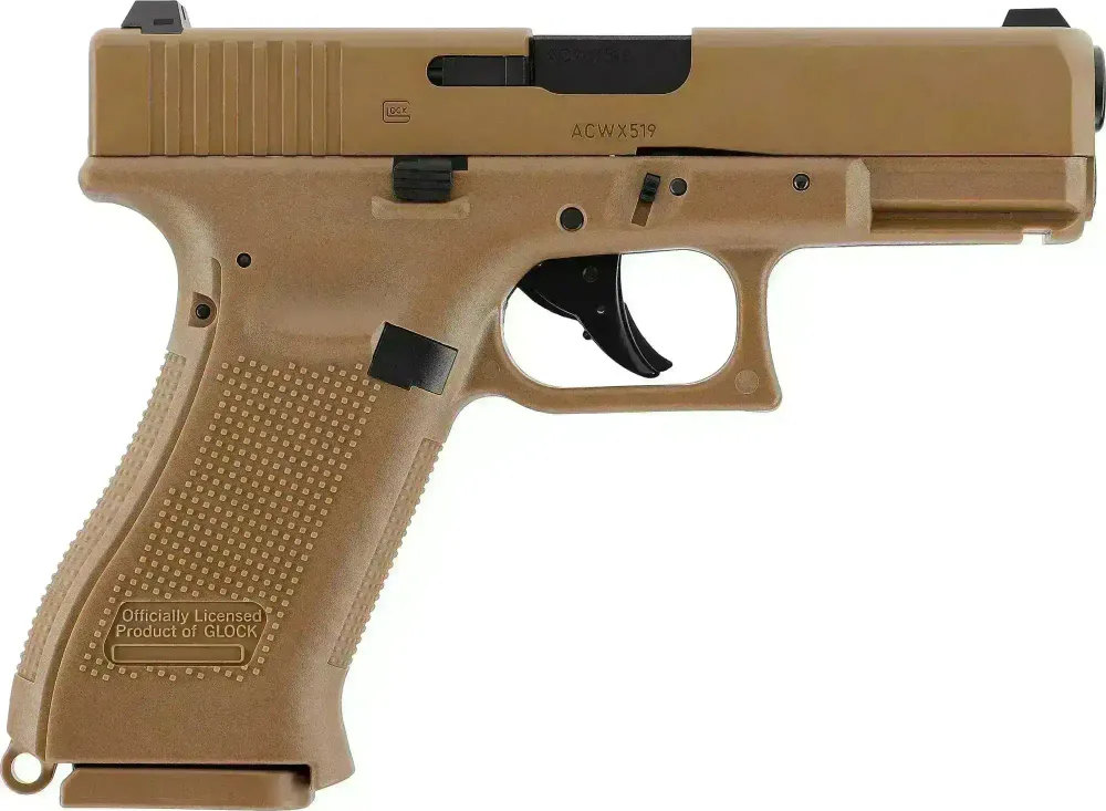 Glock 19X Coyote - 4.5mm Luftpistol med Blowback