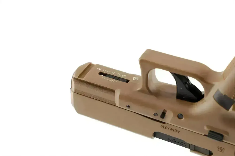 Glock 19X Coyote - 4.5mm Luftpistol med Blowback