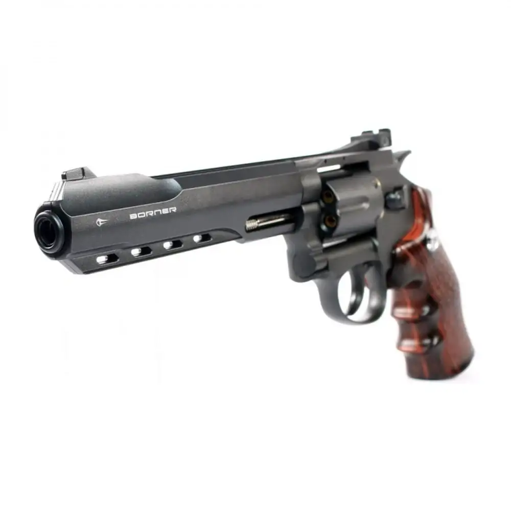 Borner - Super Sport 702 CO2 Drevet Revolver - 4.5mm BB