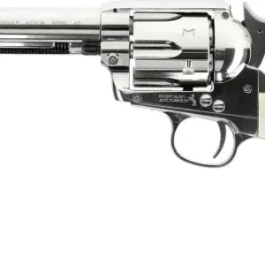 Colt Peacemaker SAA .45 - Nickel - 4.5mm Pellets Luftpistol