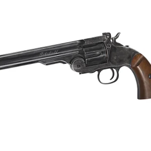 Schofield No.3 Revolver - 4.5mm Pellets - Aging Black