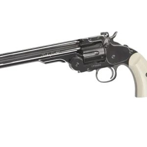 Schofield No. 3 Revolver - Full Metall - 4.5mm BB - Ivory Nickel