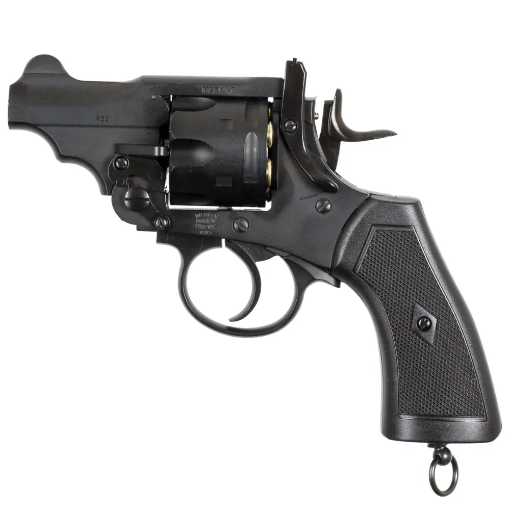 Webley - MkVI .455 2.5" Civilian Revolver - 4.5mm Pellets - Svart
