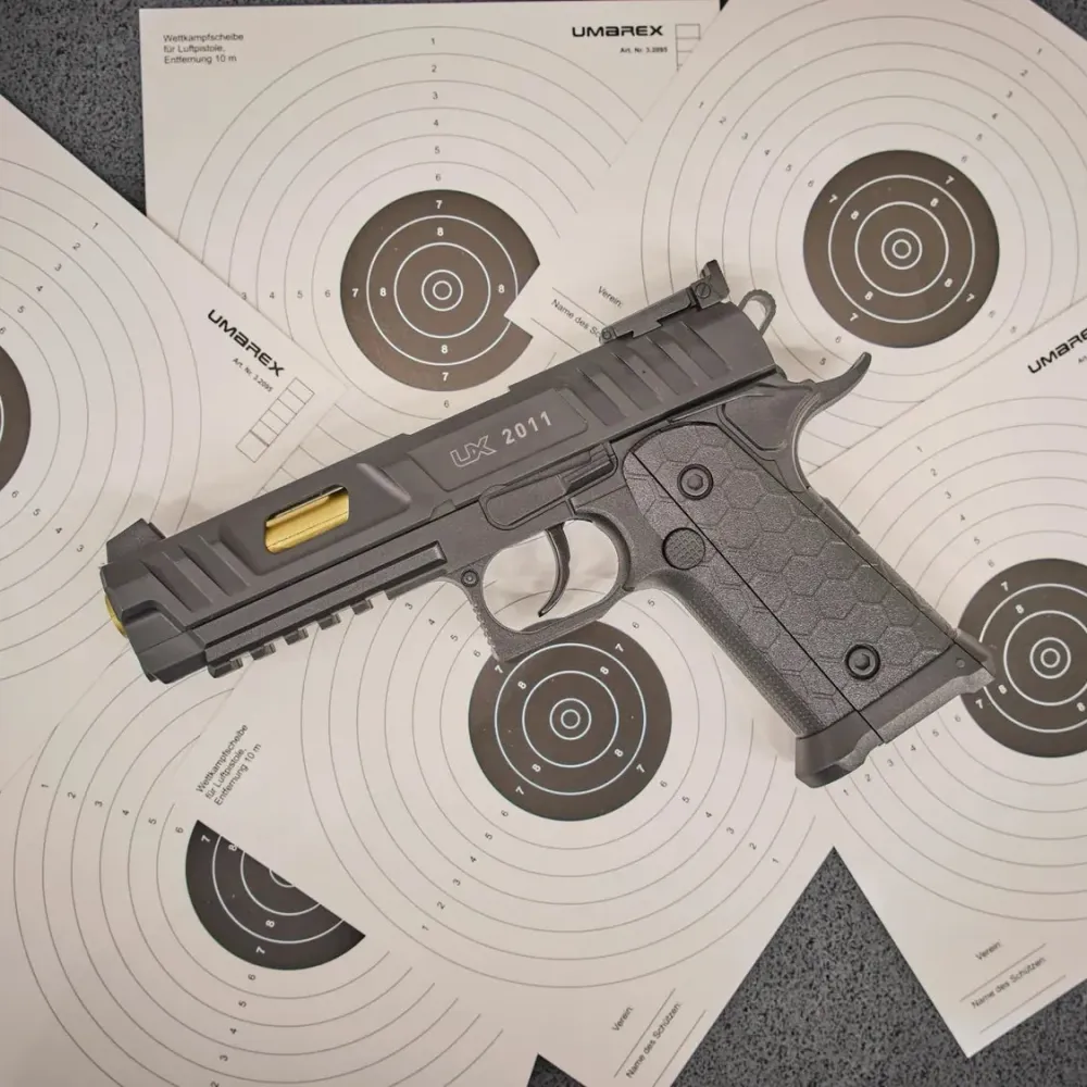 UX - 2011 Viper CO2 luftpistol – Komplett pakkesett 4.5mm BB