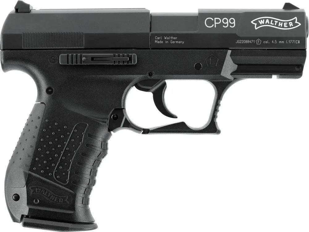 Walther CP99 Co2 Luftpistol Sort 4.5mm – Kompakt og presis