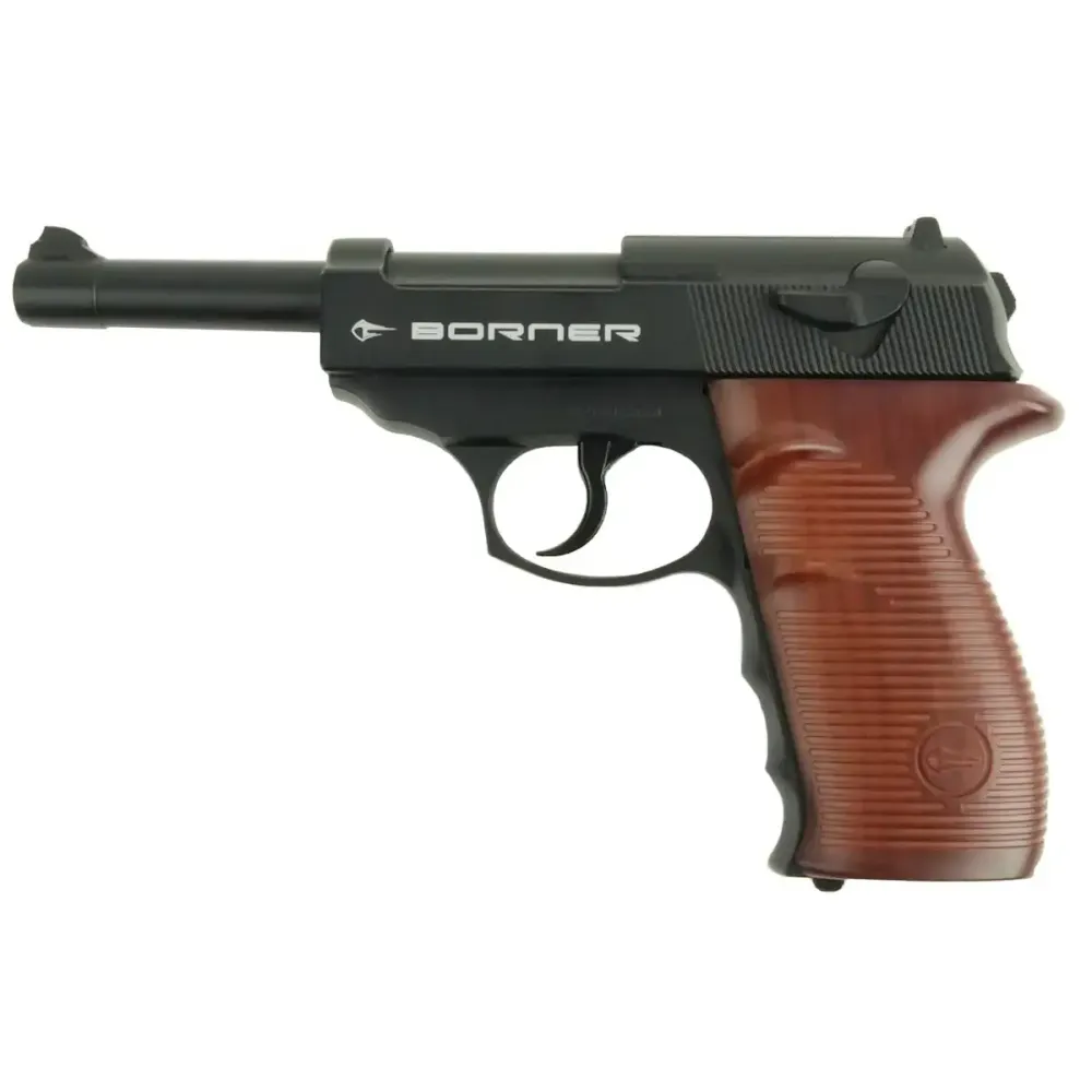Borner - C41 CO2 Drevet Luftpistol - 4.5mm BB - Full Metall