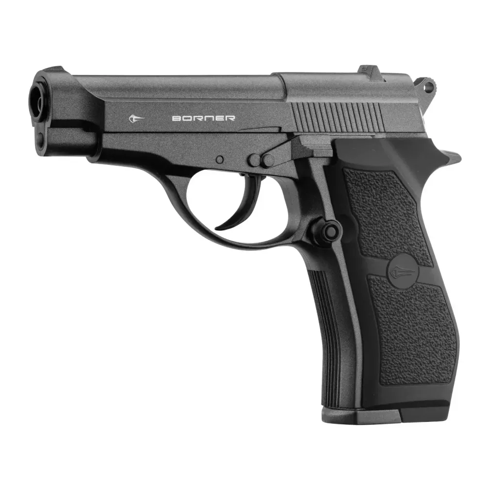 Borner - M84 CO2 Drevet Luftpistol - 4.5mm BB - Fullmetall