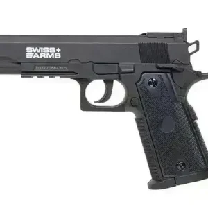 Swiss Arms - P1911 Match CO2 Drevet Luftpistol - 4.5mm BB