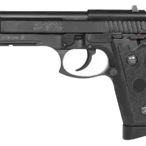 Swiss Arms PT92 - Co2 Drevet Luftpistol Polymer - 4.5mm BB