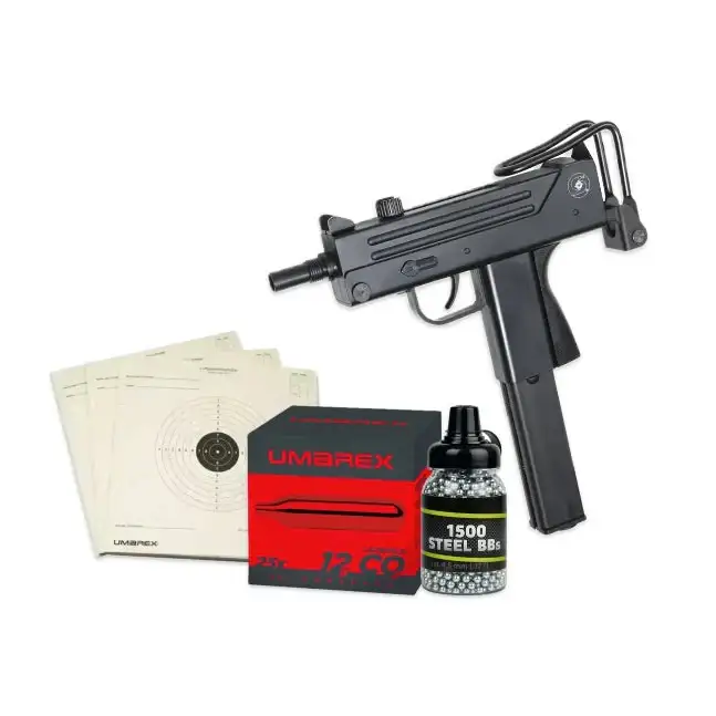 Cobray Ingram M11 Luftpistol - 4.5mm BB - PAKKESETT
