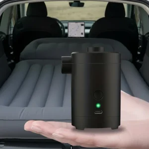 USB -oppladbar luftpumpe campingbed - egnet Tesla