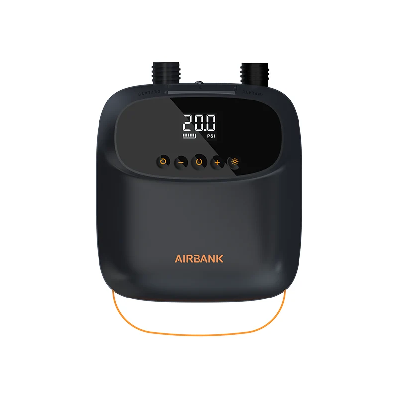 Rodrig Airbank Pro Elektrisk oppladbar luftpumpe SUP og Packraft 20PSI