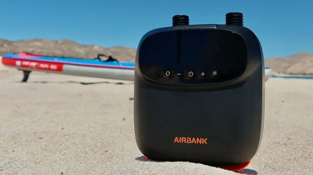 Rodrig Airbank Pro Elektrisk oppladbar luftpumpe SUP og Packraft 20PSI