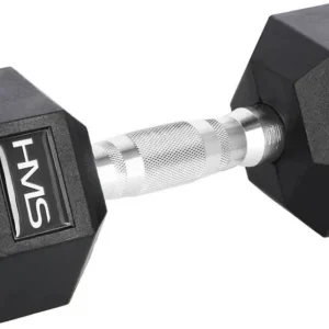Manual 10kg sekskantet og gummiert styrketrening – HMS HEX PRO