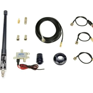 Banten marine antenne m/KIT (sort)