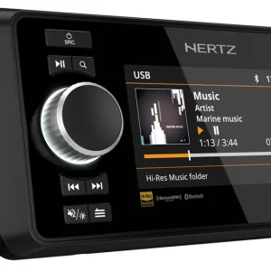 HERTZ CAPRI Marine radio m/bt 4,3"skjerm