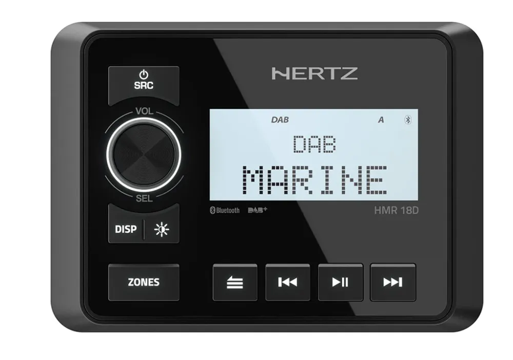 Hertz HMR18D Marine DAB+ radio m/bt