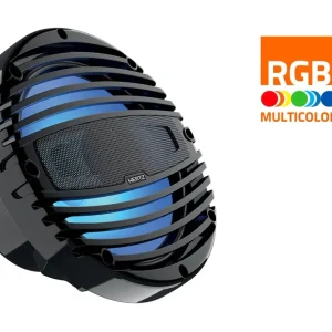 Hertz HMX8LDTC, 8,8" koaxial 2-veis sort