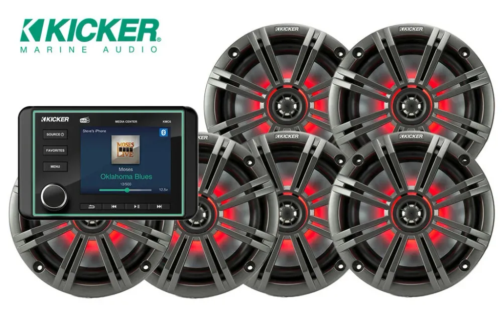 Kicker Marine Lydpakke – KMC6 & KM654