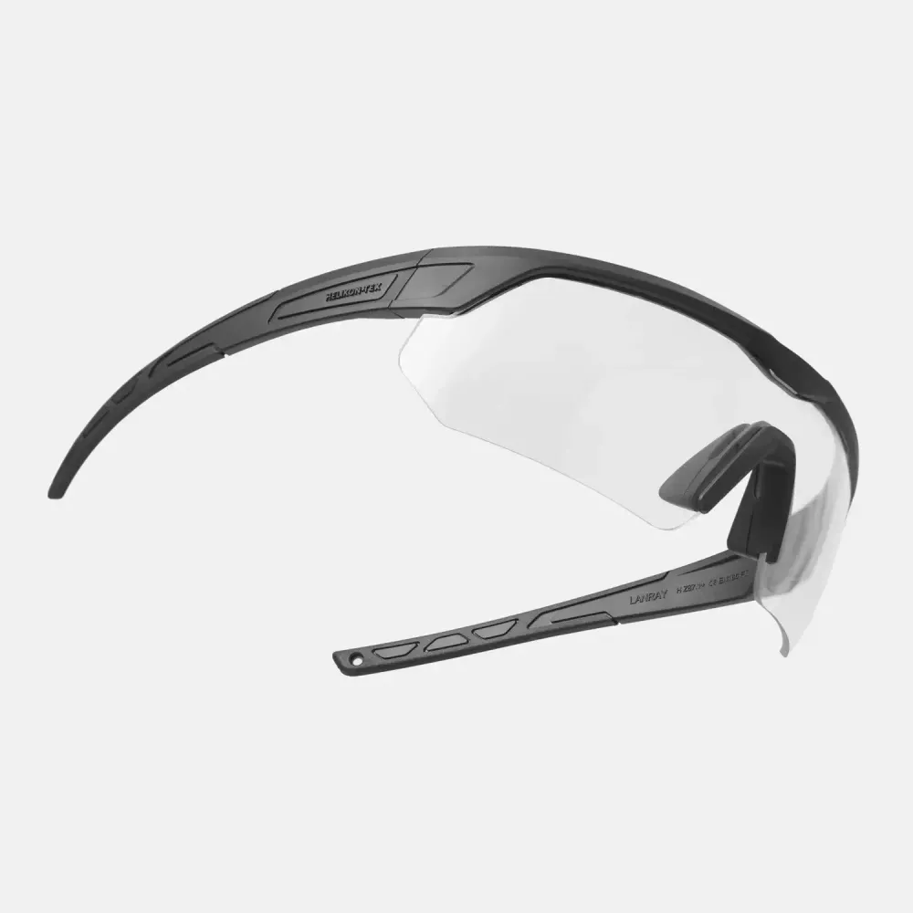 LanRay Beskyttelsesbriller - EN166 / ANSI Z87.1+ - Black/Clear