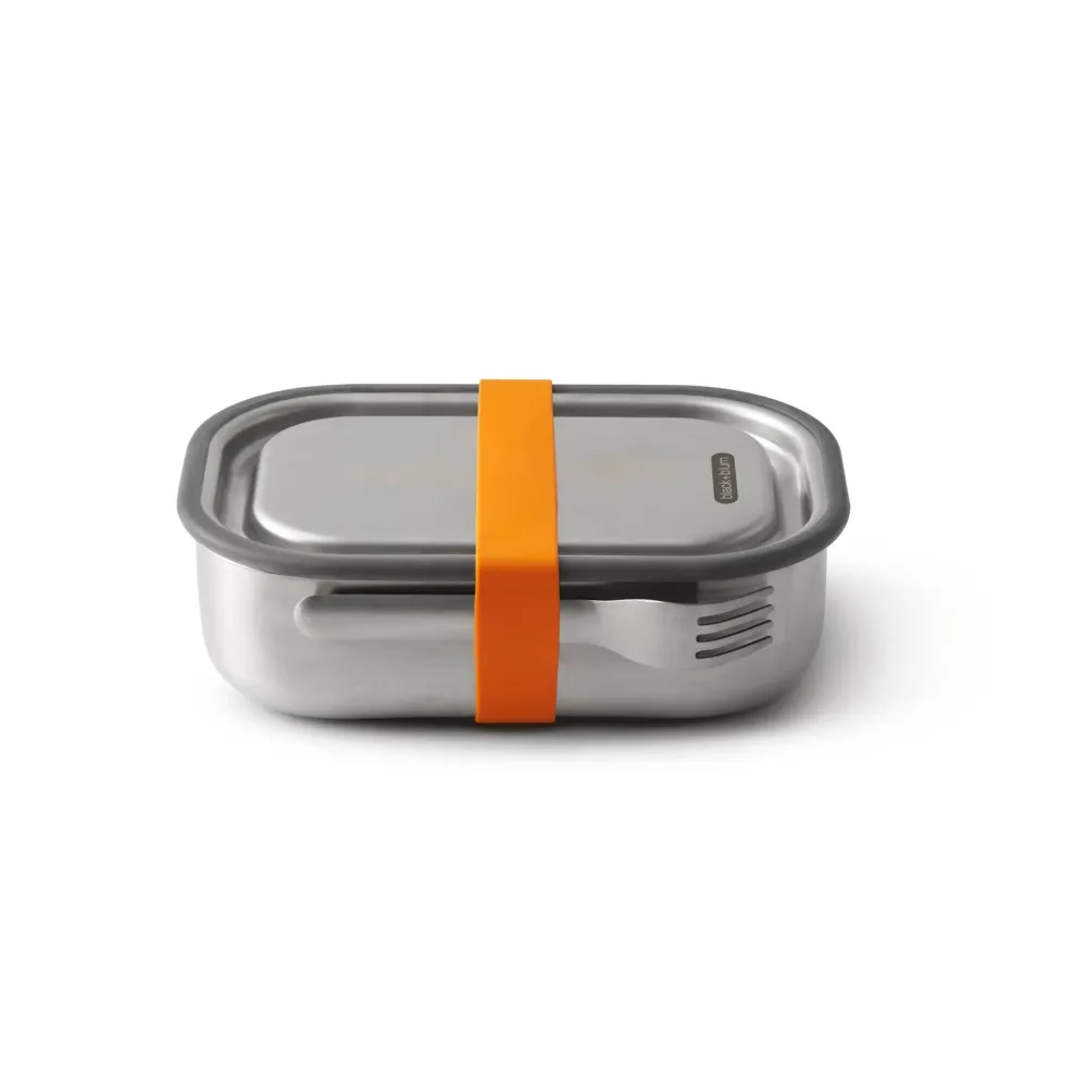 Black + Blum Stainless Steel Lunch Box Large, Orange