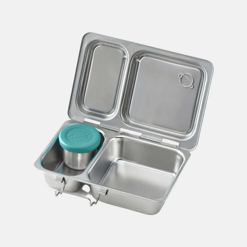 PlanetBox Shuttle Lunch Box, Stainless Steel