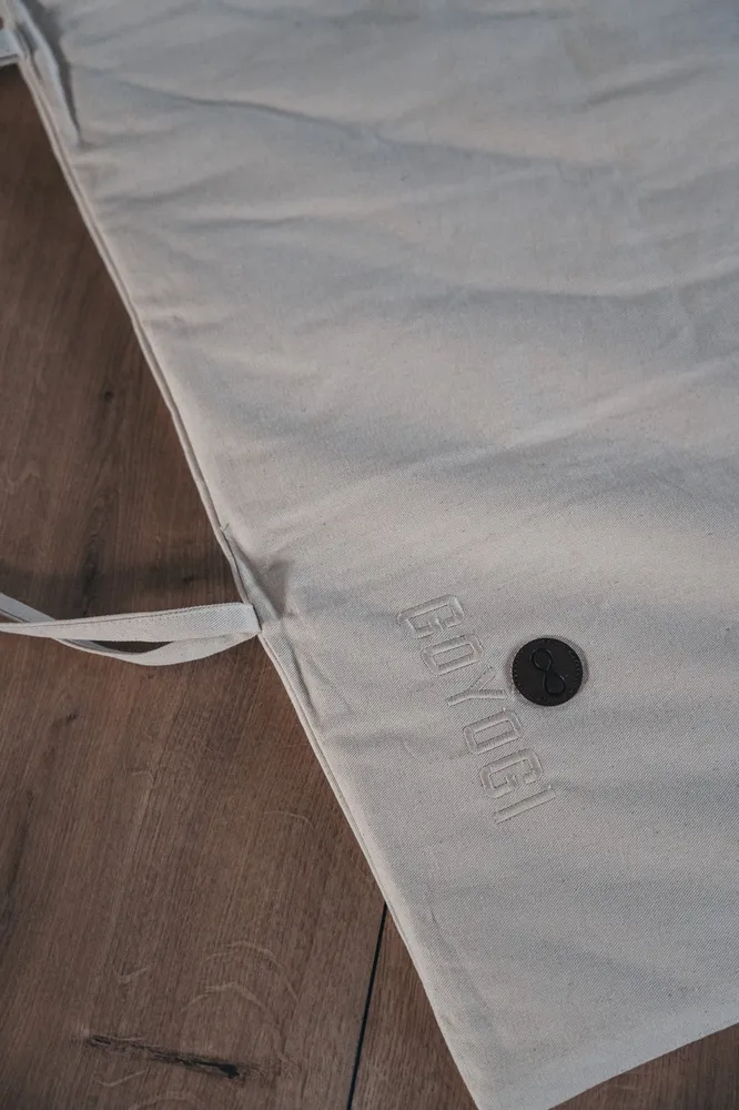 Calm Organic Cotton Yin Futon mat - Natural