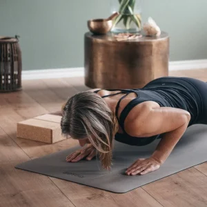 Pure Balance Yoga Mat - Dark Sand