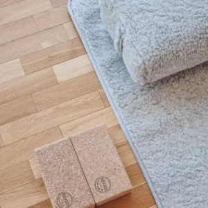 Release Wool Yoga Mat 75 x 200 cm - Light Grey