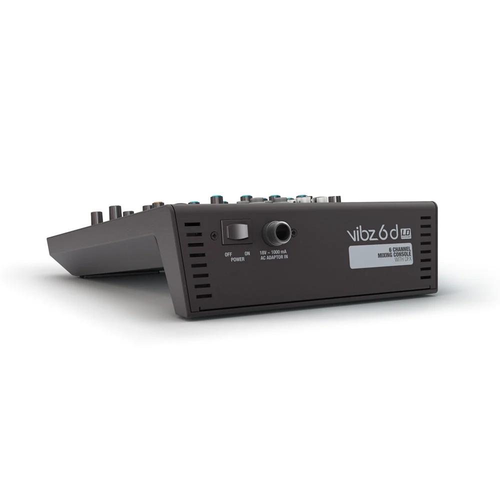 LD Systems VIBZ 6 D - 6-kanals mixerpult med DFX