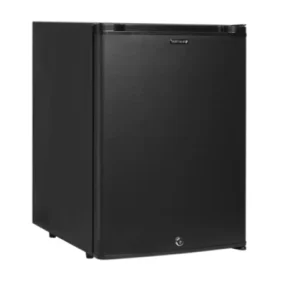 Minibar TM44 sort med lås og LED lys innvendig