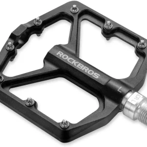 Flate sykkelpedaler i aluminium