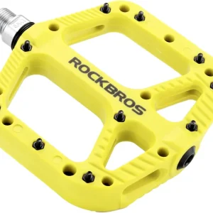 Nylon terrengsykkelpedaler med bred plattform