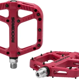 Nylon terrengsykkelpedaler med bred plattform