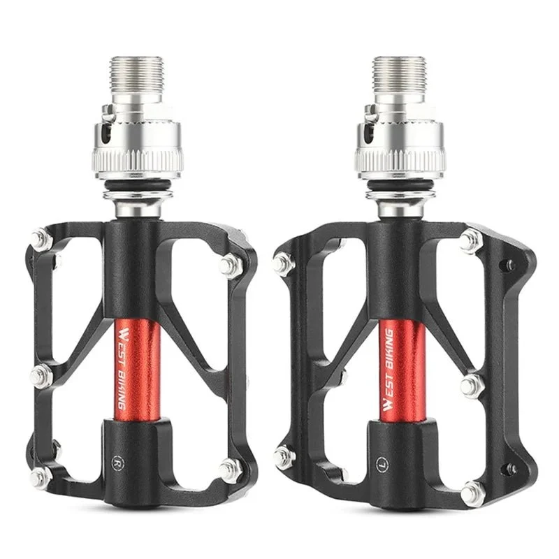 Sykkelpedaler med 3 lagre Aluminiumlegering MTB