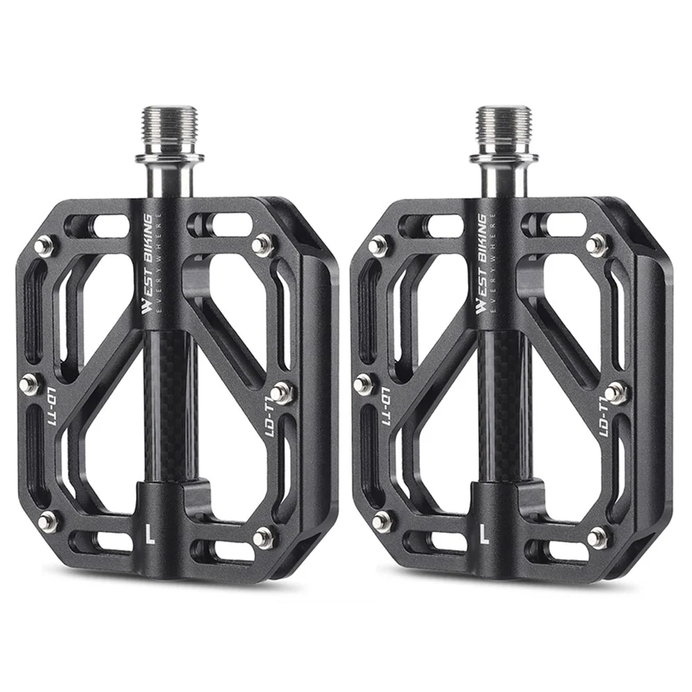 Ultralette sykkelpedaler i aluminium