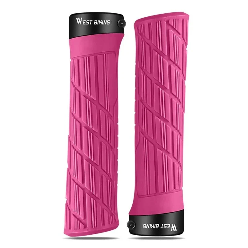 Sklisikre sykkelstyrehåndtak - Rosa