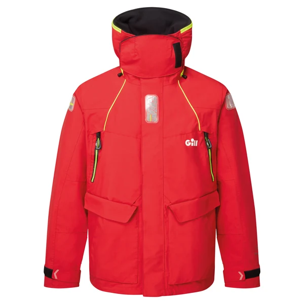 Gill, OS26 Offshore-jakke, rød, Str s