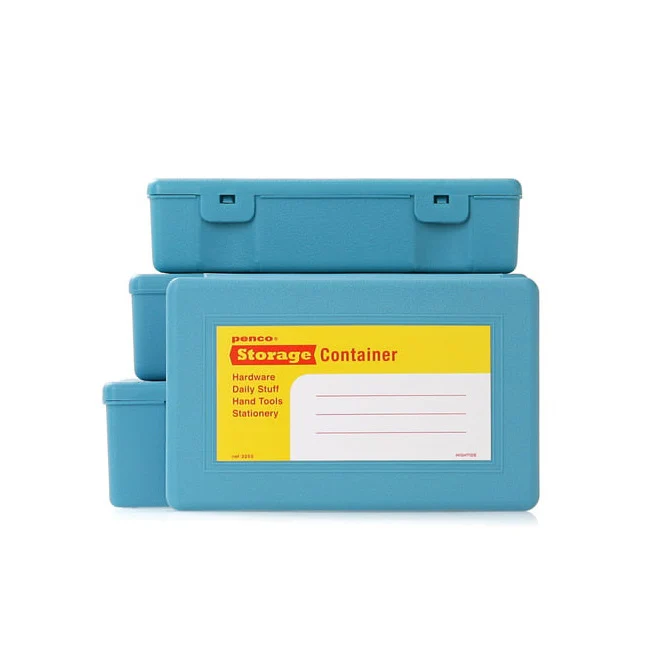 Hightide Penco Storage Container Set 4, Light Blue